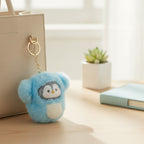 Cute Fluffy Penguin Keychain Charm – novelty & toys (view 2)