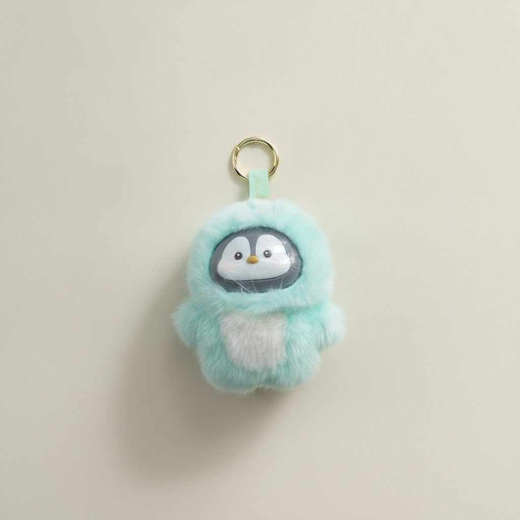 Cute Plush Penguin Keychain Charm – novelty & toys (view 1)