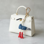 White Plush Keychain KEUWS0372 – novelty & toys (view 3)