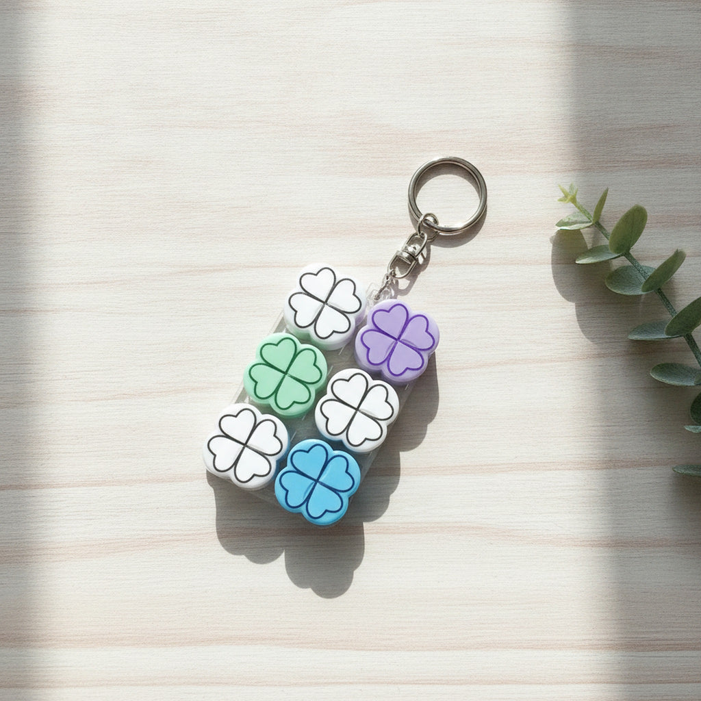 Mini Clover Keycap Keychain