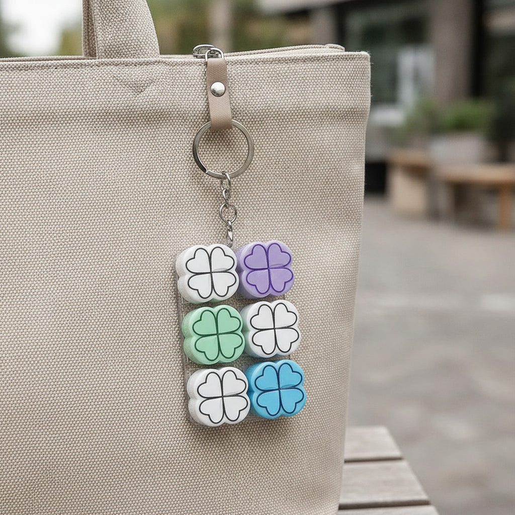 Mini Clover Keycap Keychain