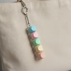 Pastel Keycap Bar Keychain