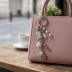 Multi-Charm Pearl Seashell Fish Keychain – jewelry (view 3)