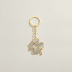 Sparkling Four Leaf Clover Crystal Keychain – jewelry (view 1)