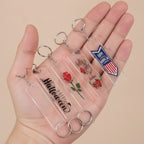 48 Pieces Blank Acrylic Keychain DIY Kit – novelty & toys (view 3)