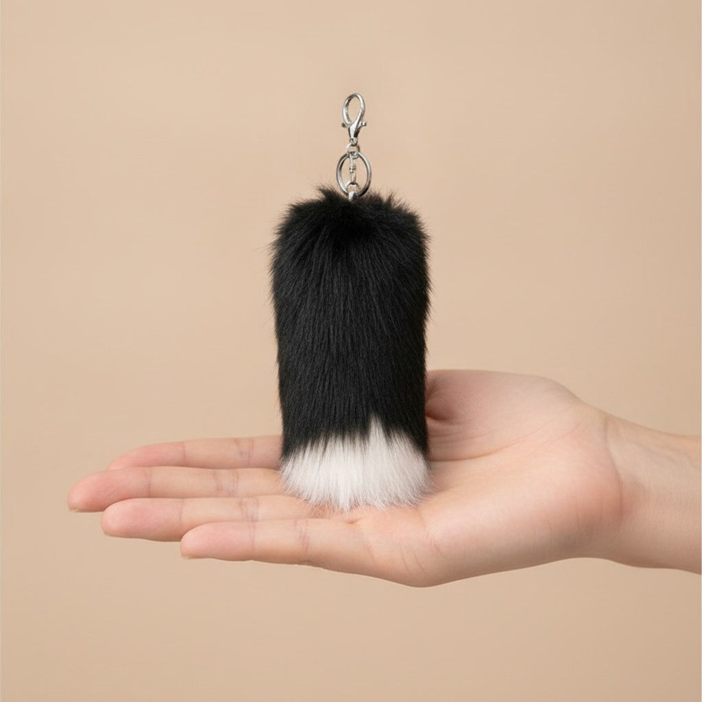 Faux Fur Tail Keychain Accessory – apparel accessories (view 8)