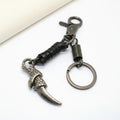 Dragon Claw Leather Wrapped Keychain – apparel accessories (view 1)