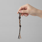 Braided Leather Keychain – bags & wallets (view 3)