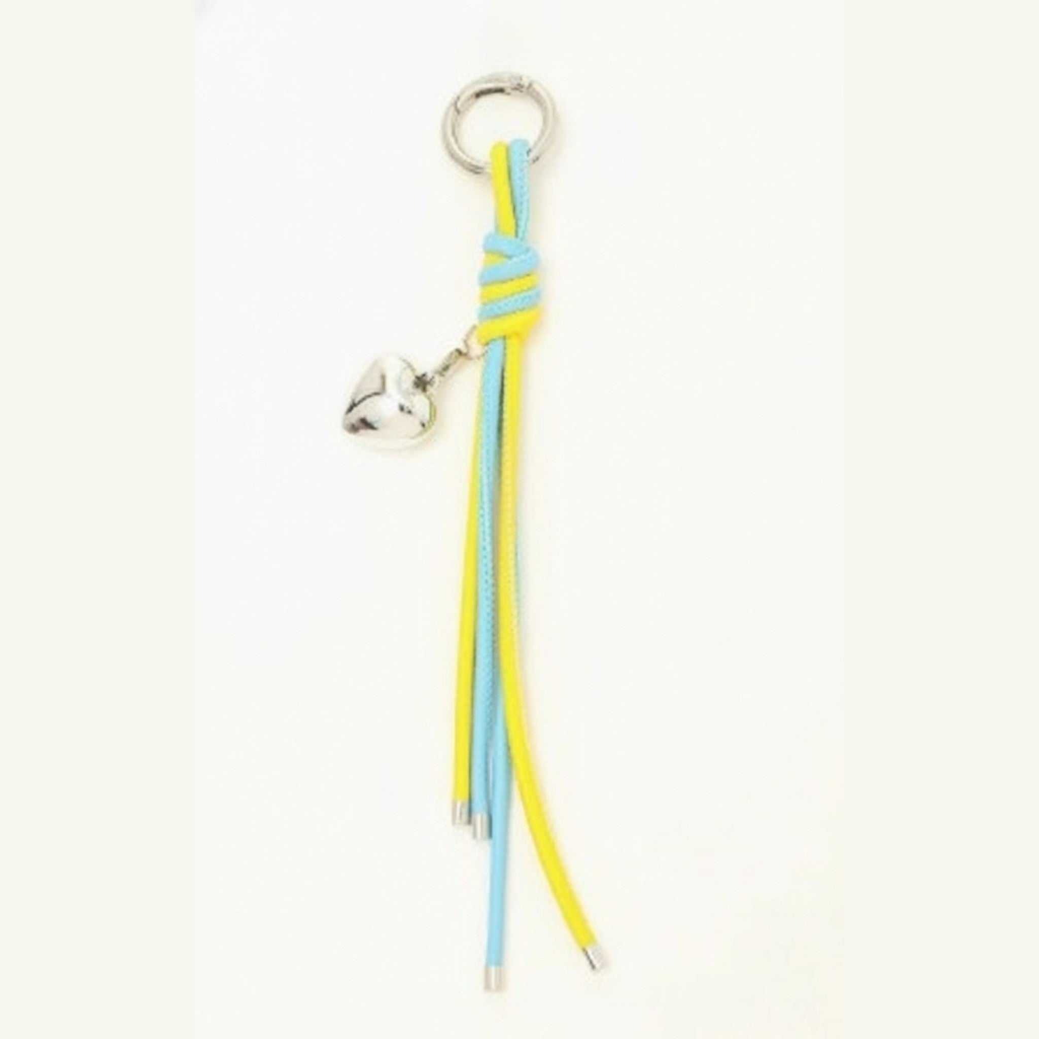 Cord Heart Charm Keychain – bags & wallets (view 1)