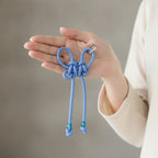 Knotted Butterfly Charm Keychain – bags & wallets (view 4)