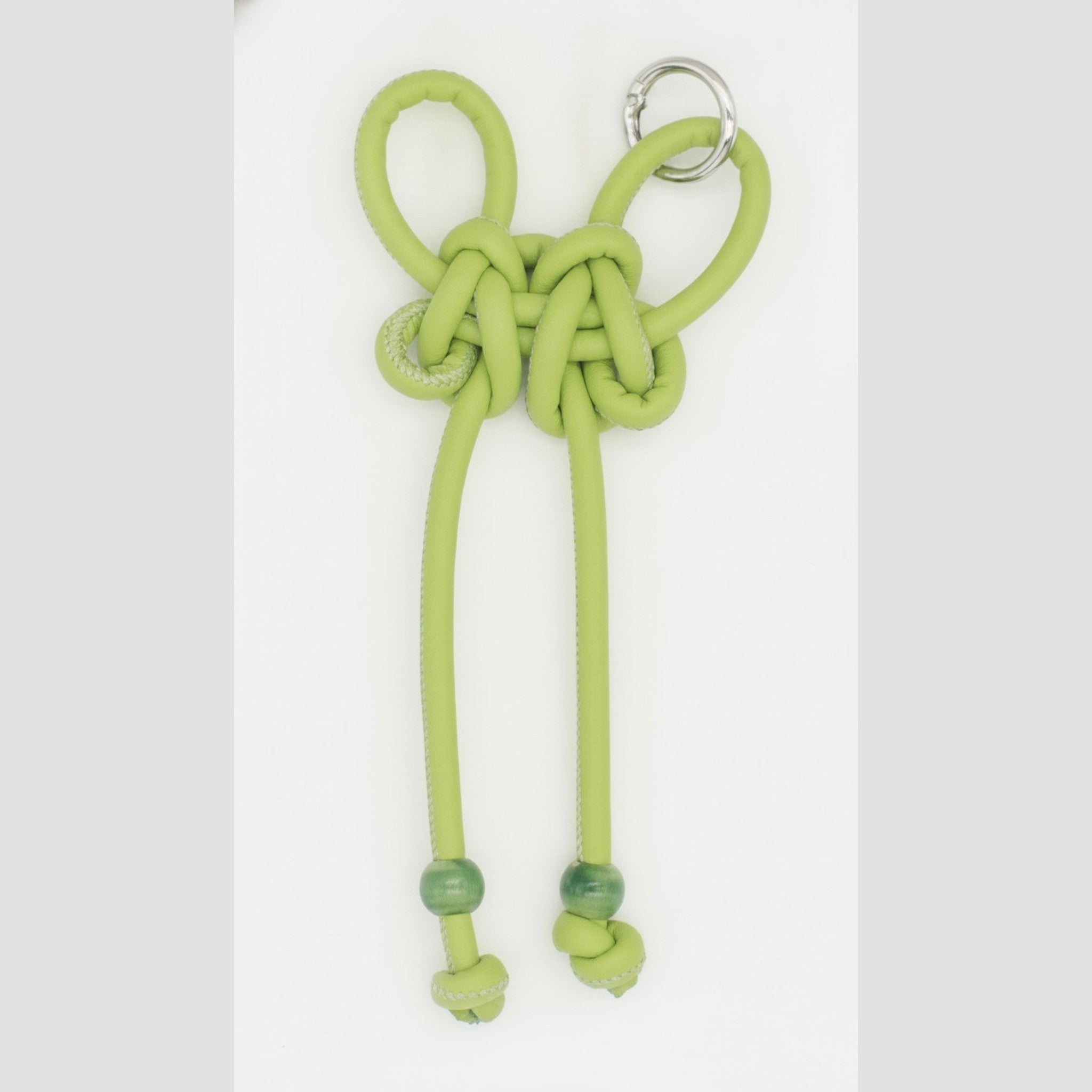 Knotted Butterfly Charm Keychain – bags & wallets (view 2)