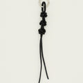 Knotted Cord Key Ring Charm – bags & wallets (view 1)