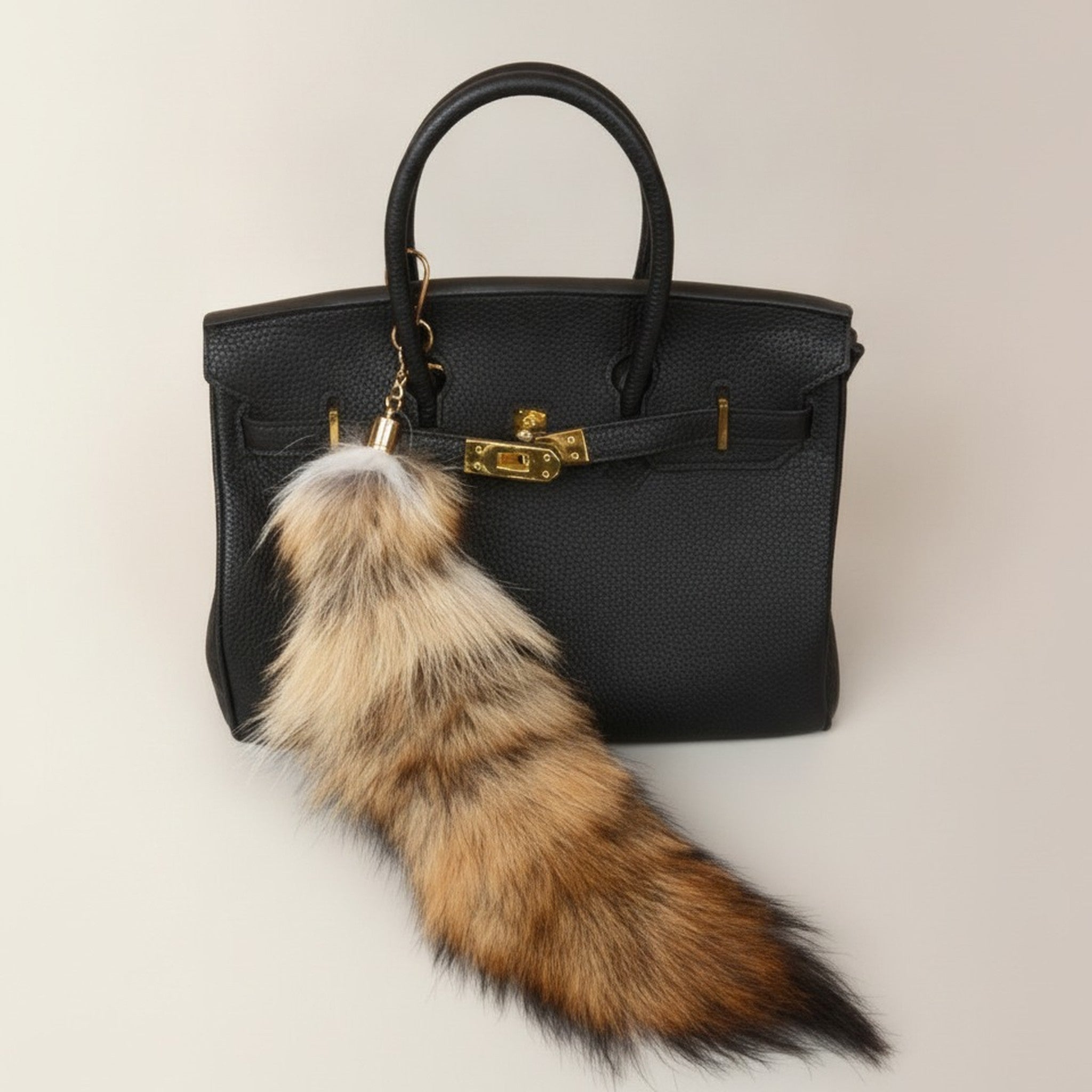 Luxury Fur Tail Bag Charm – bags & wallets (view 1)