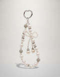 Pearl Bow Rhinestone Phone Strap – tech (view 1)