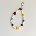 Cute Colorful Beaded Phone Strap – tech (view 1)
