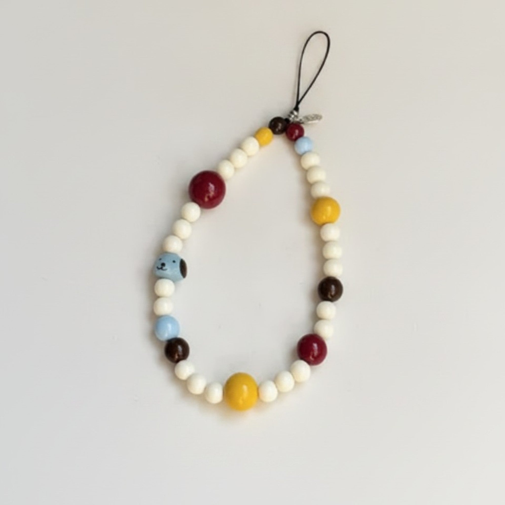 Cute Colorful Beaded Phone Strap – tech (view 1)