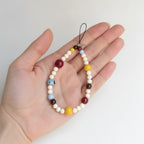 Cute Colorful Beaded Phone Strap – tech (view 3)