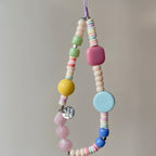 Pastel Beaded Phone Charm – tech (view 1)