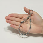 Chic Pearl & Crystal Phone Charm Strap – tech (view 4)