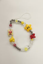 Vibrant 3D Beaded Phone Charm – tech (view 1)