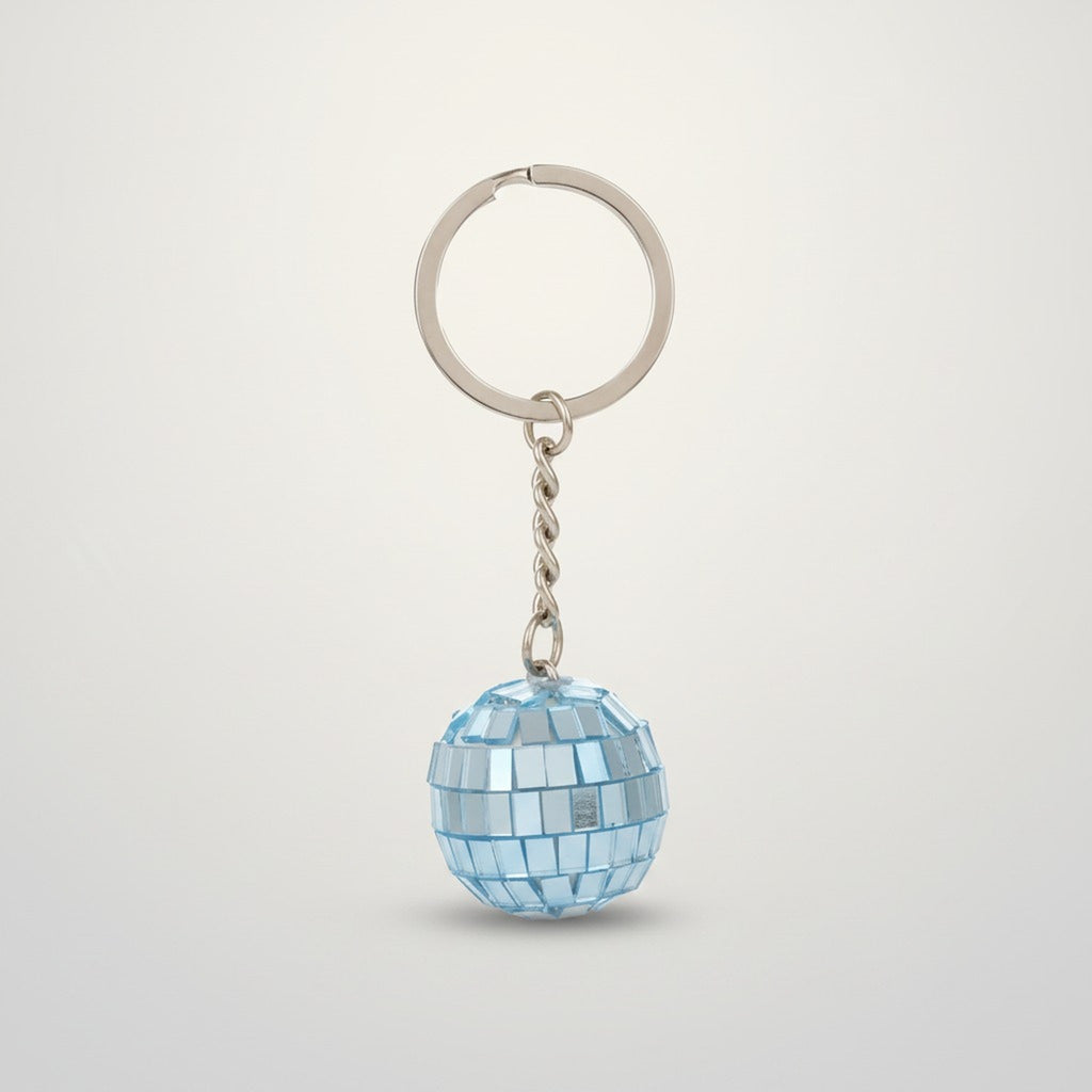 Sparkling Disco Ball Keychain Charm – novelty & toys (view 1)