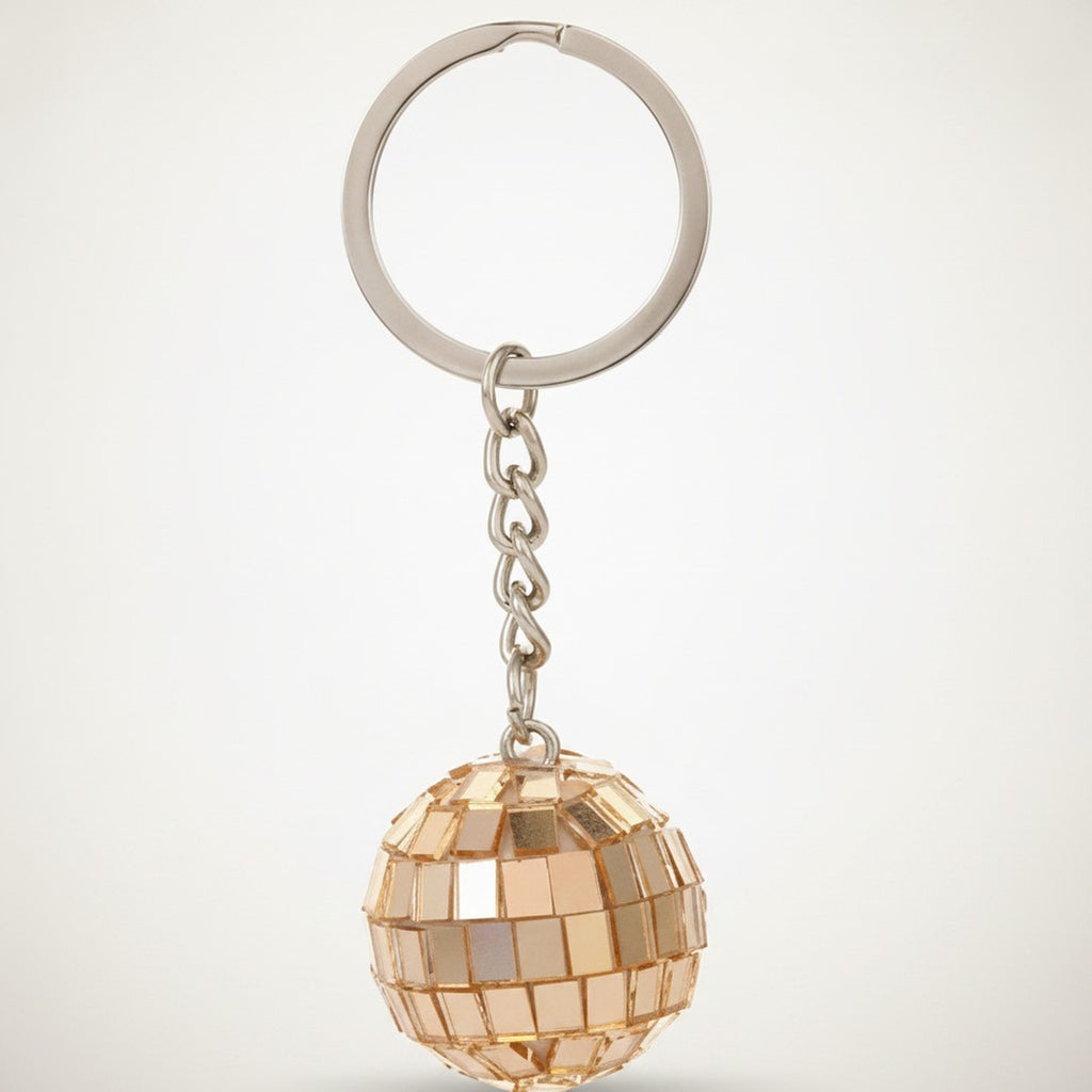 Sparkling Disco Ball Keychain Charm – novelty & toys (view 2)