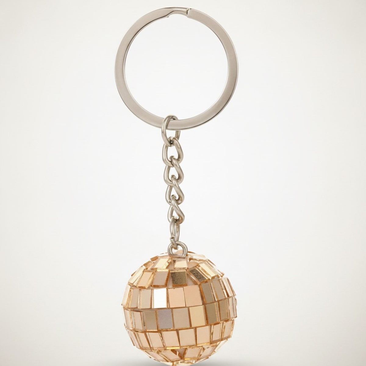 Sparkling Disco Ball Keychain Charm – novelty & toys (view 2)