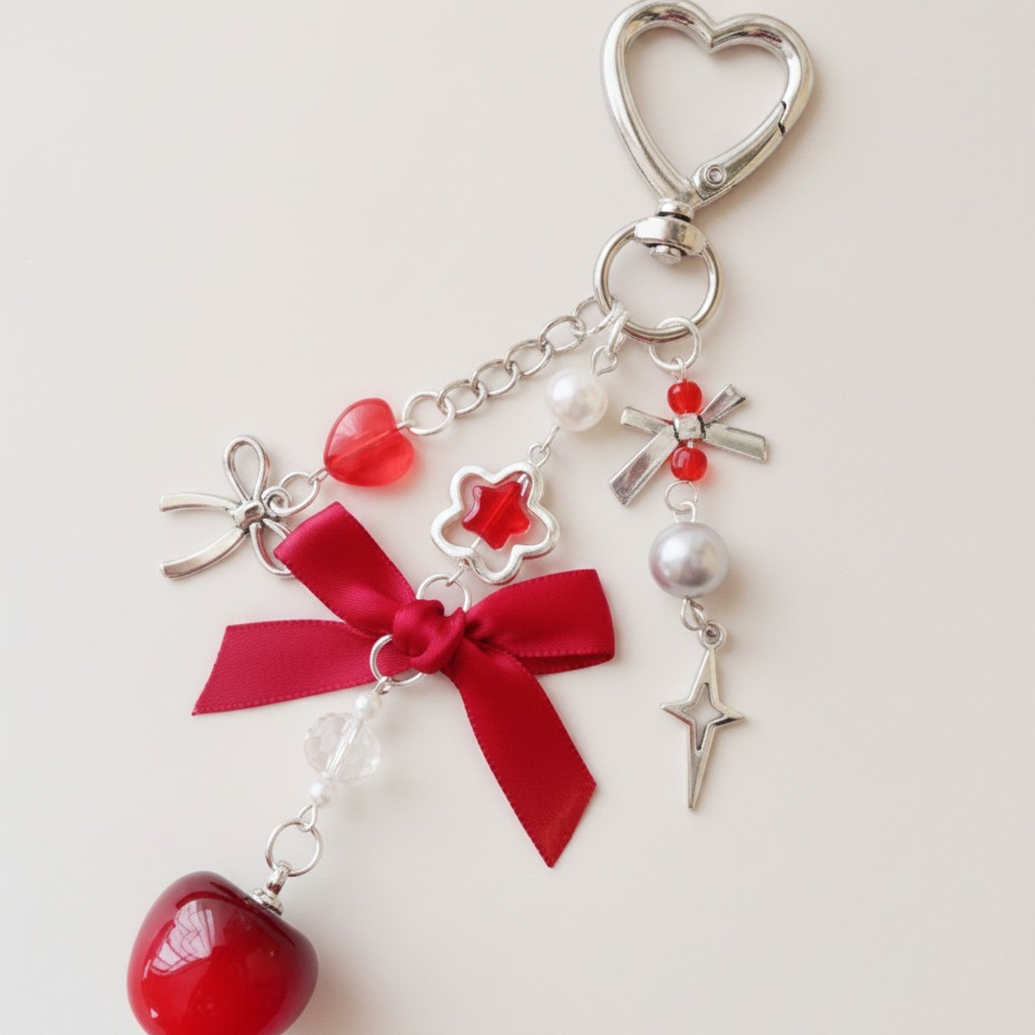 Sweet Cherry Pearl Dangle Charm – jewelry (view 1)
