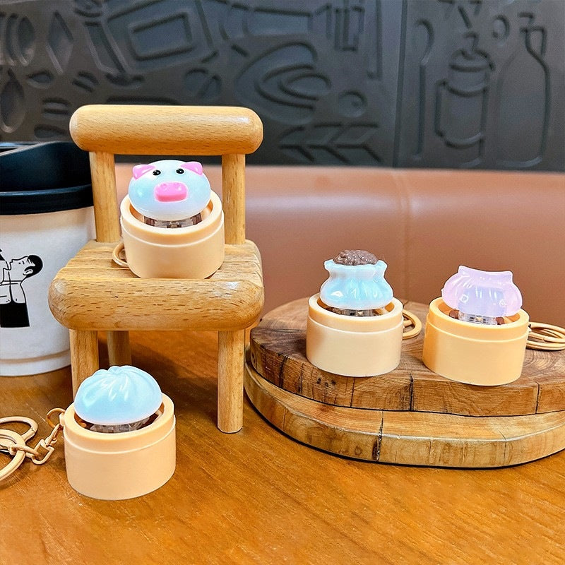 Light Up Dumpling Fidget Keychain Toy - Type 2 – novelty & toys