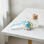 LED Octopus Resin Keychain Charm - Blue – novelty & toys (view 2)