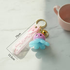 LED Octopus Resin Keychain Charm - Pink – novelty & toys (view 2)