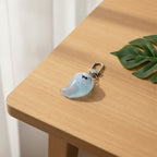 Cute Glow Ghost Bag Charm - Silver 3 – novelty & toys (view 2)