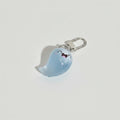Cute Glow Ghost Bag Charm - Silver 3 – novelty & toys (view 1)