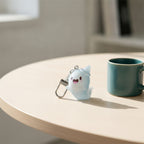 Cute Glow Ghost Bag Charm - Silver 4 – novelty & toys (view 2)