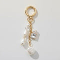 Elegant Pearl Crystal Dangle Bag Charm – jewelry (view 1)