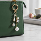 Elegant Pearl Crystal Dangle Bag Charm – jewelry (view 5)
