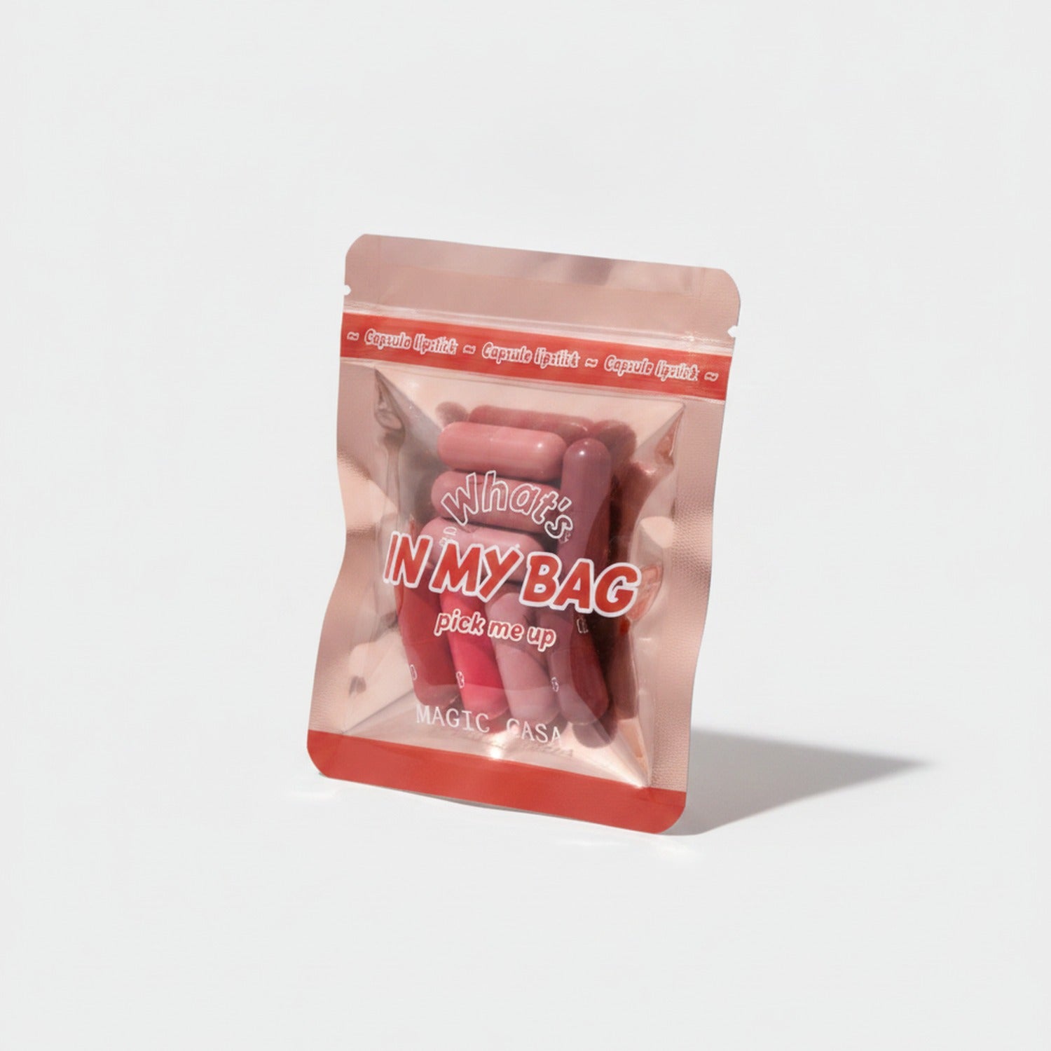 Shimmering Lip Tint Capsule Set Pink