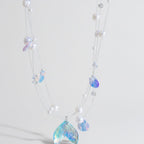 Shell Pearl Beaded Charm Necklace - Necklace 0065