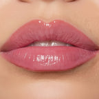 Yellow Lip Balm Tube With Purple Flower Details