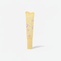 Yellow Lip Balm Tube With Purple Flower Details – Korean beauty tool (view 1)