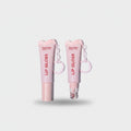 Pink Lip Gloss Tube With Charm Keychain