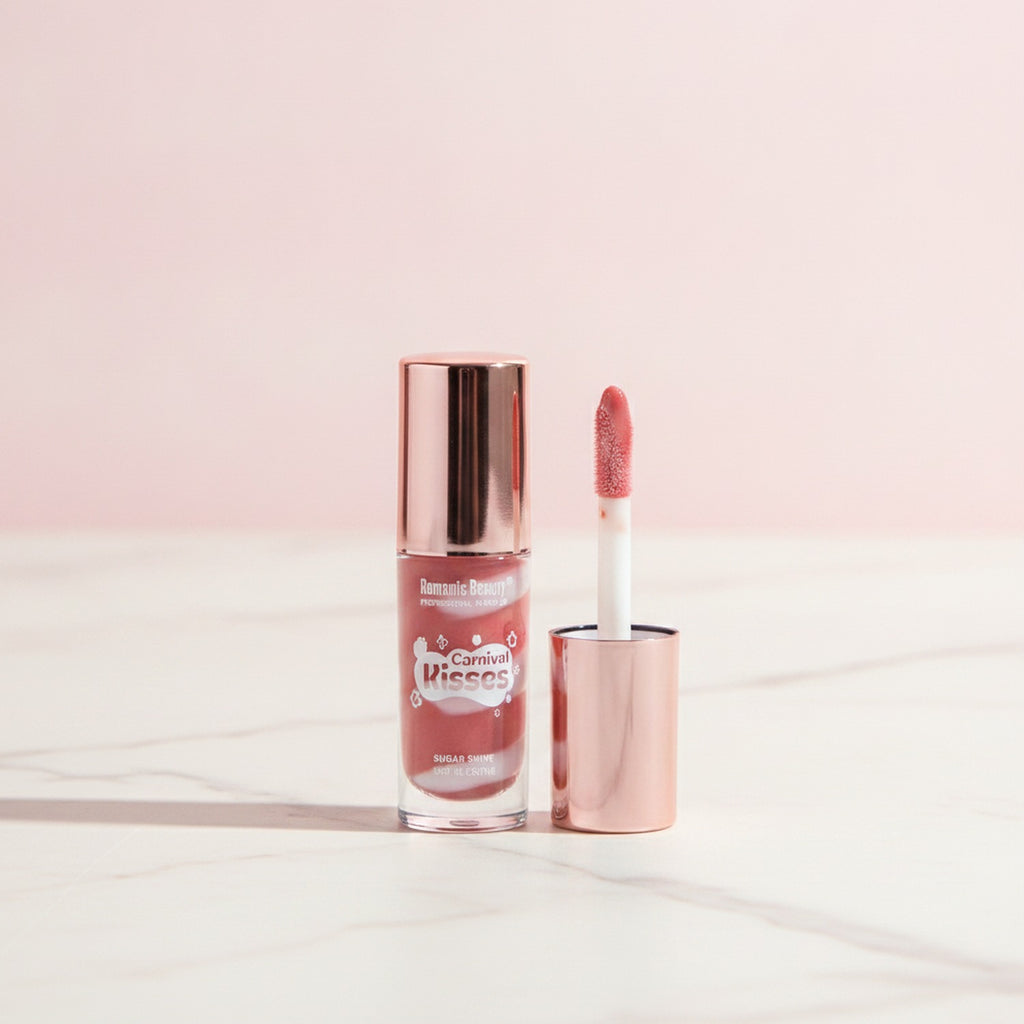 Carnival Kisses Sugar Liquid Lipstick Rose – Korean beauty tool (view 2)