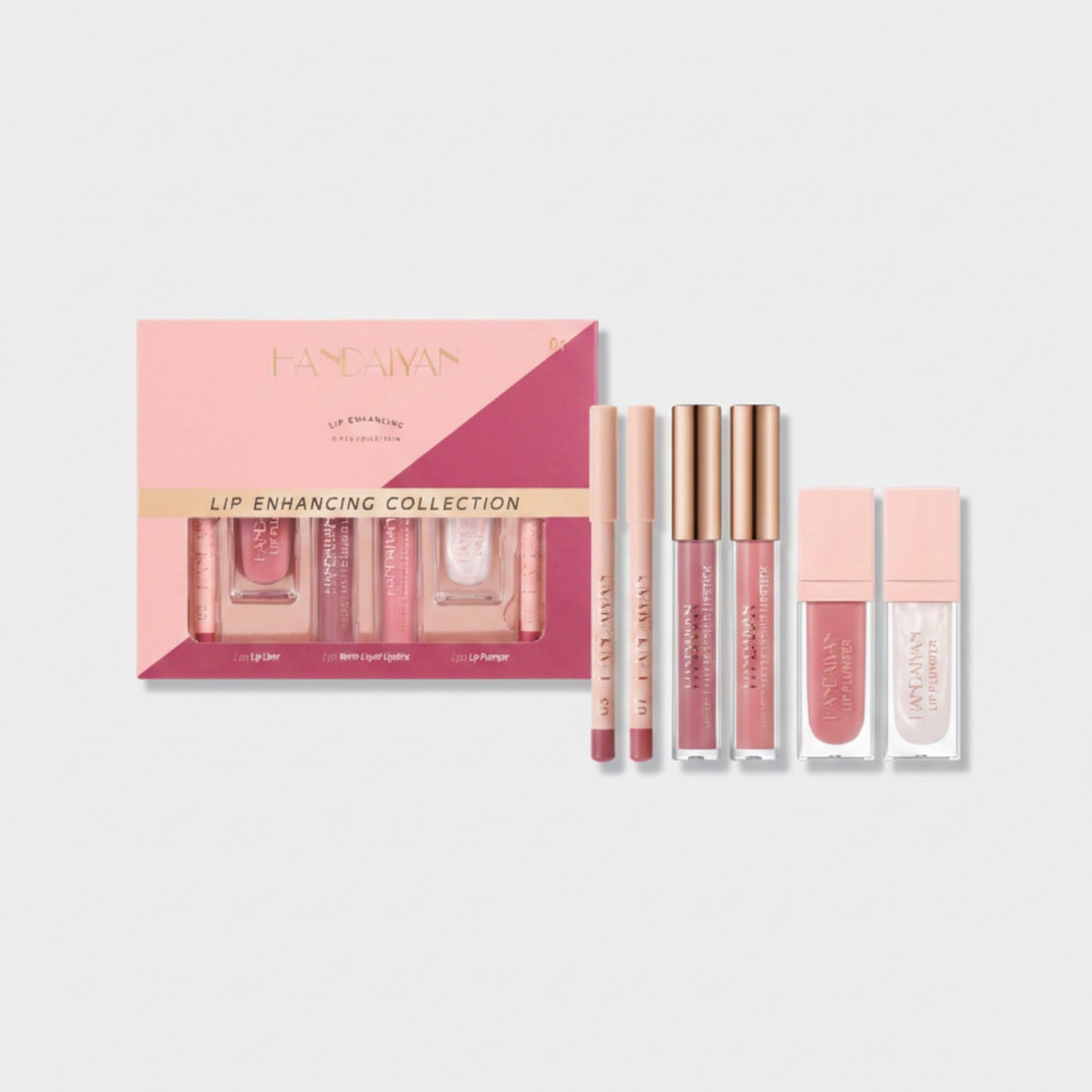Lip Enhancing Collection Gift Set Pink