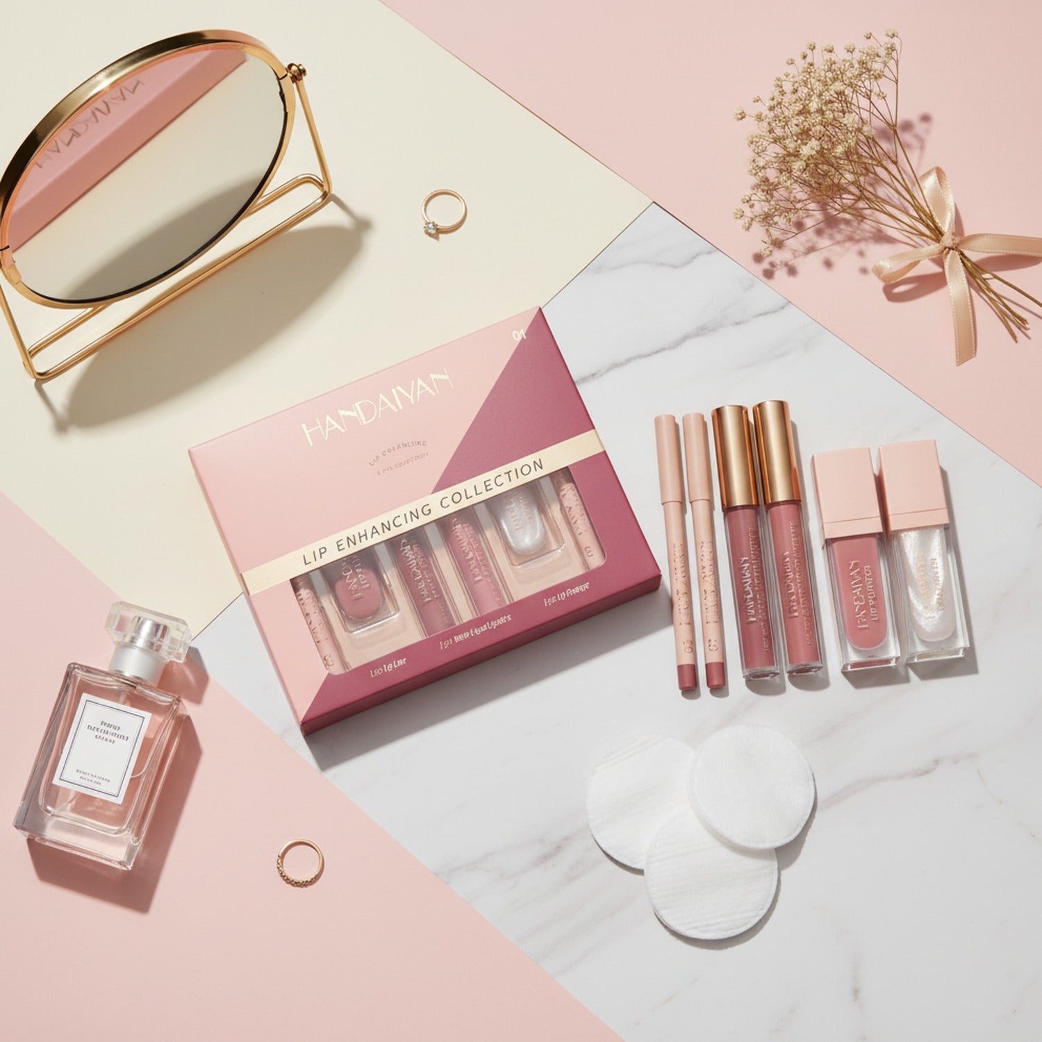 Lip Enhancing Collection Gift Set Pink – Korean beauty tool (view 3)