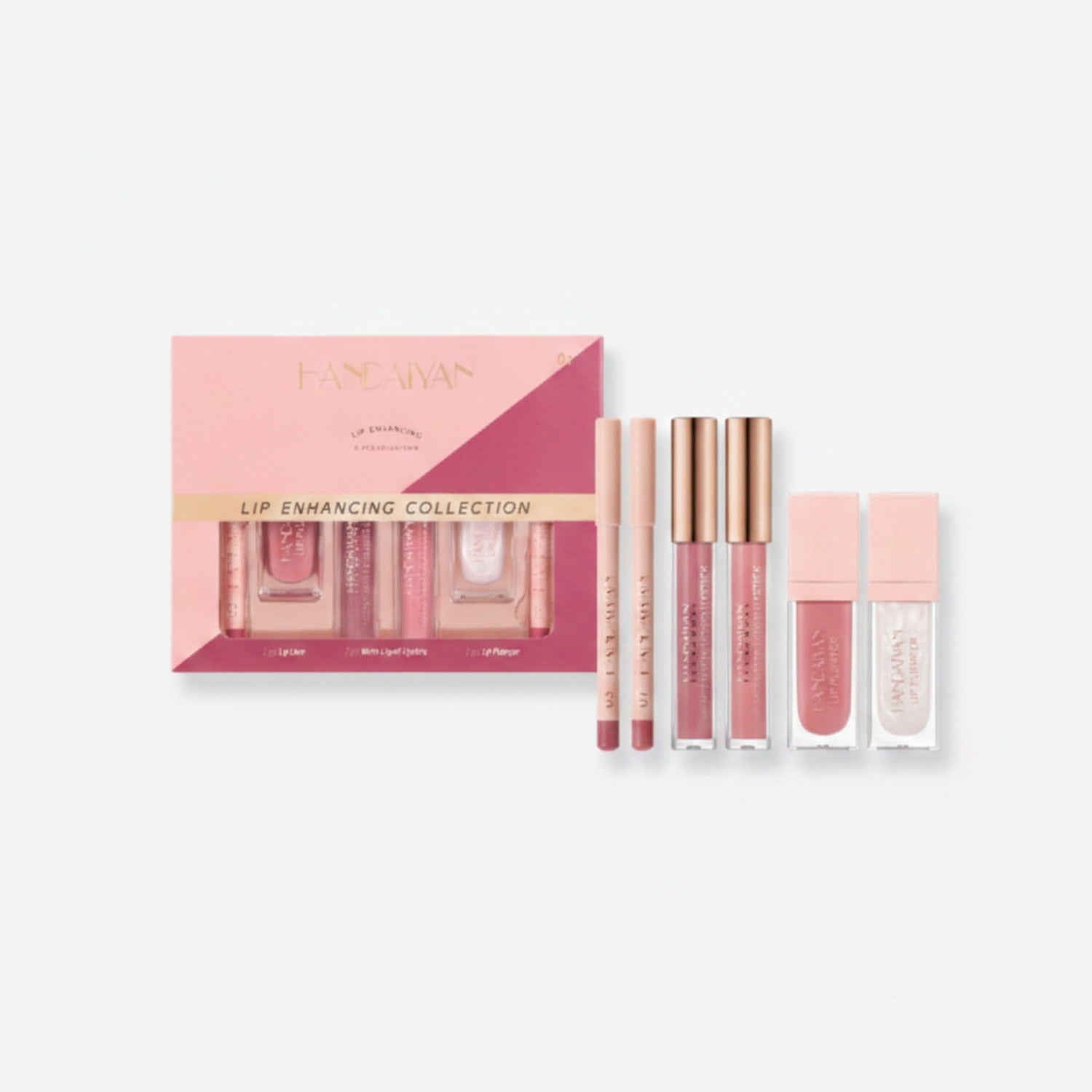 Lip Enhancing Collection Gift Set Pink