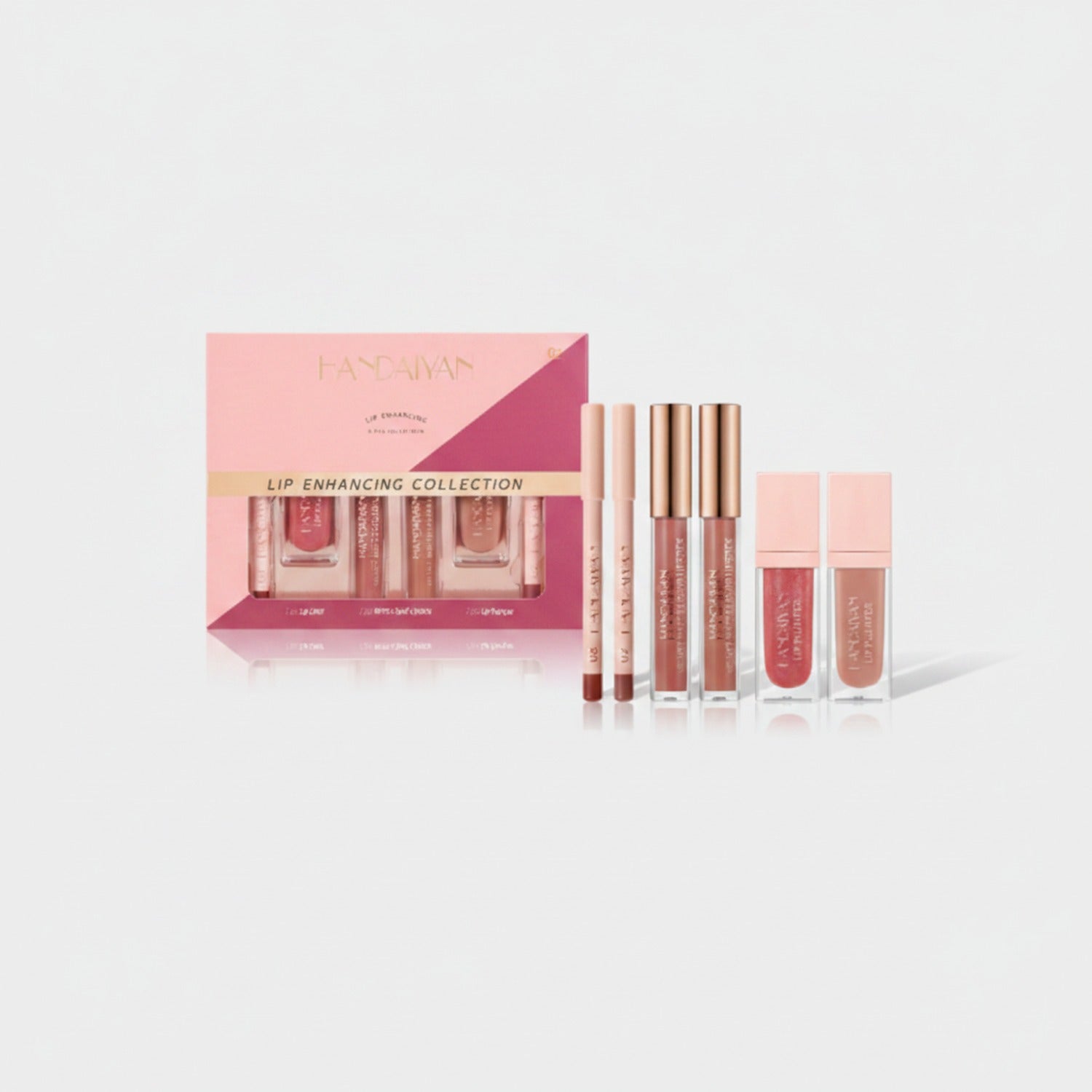 Lip Enhancing Collection Set Pink Mauve