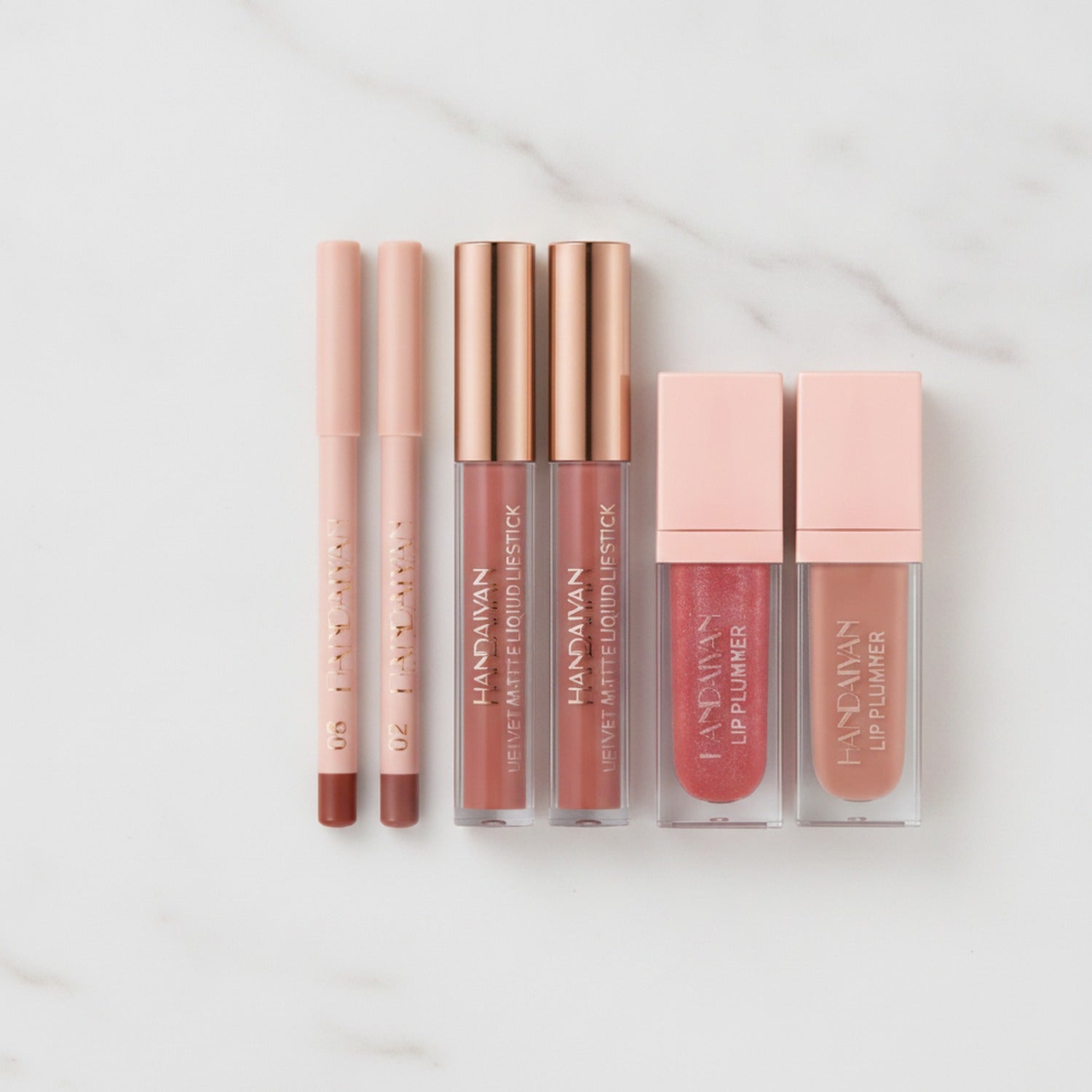 Lip Enhancing Collection Set Pink Mauve