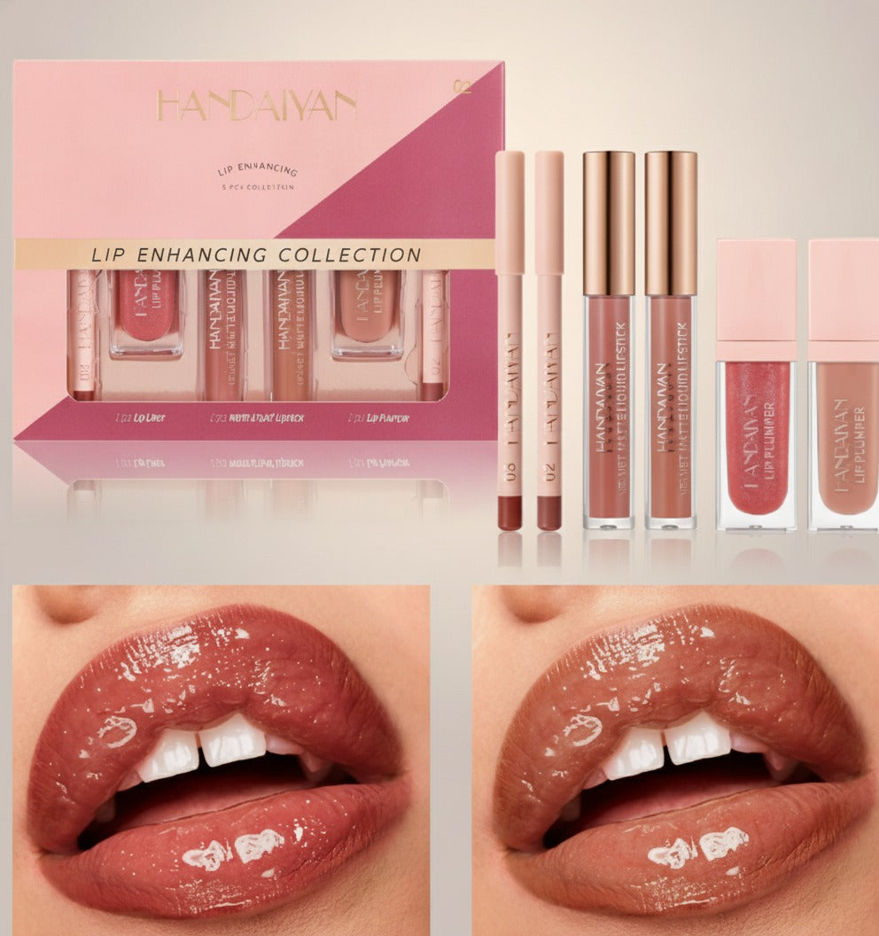 Lip Enhancing Collection Set Pink Mauve – Korean beauty tool (view 1)