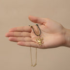 Three Swords Pierced Heart Pendant Necklace – jewelry (view 3)