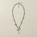 Gothic Axe Cross Pendant Necklace – jewelry (view 1)